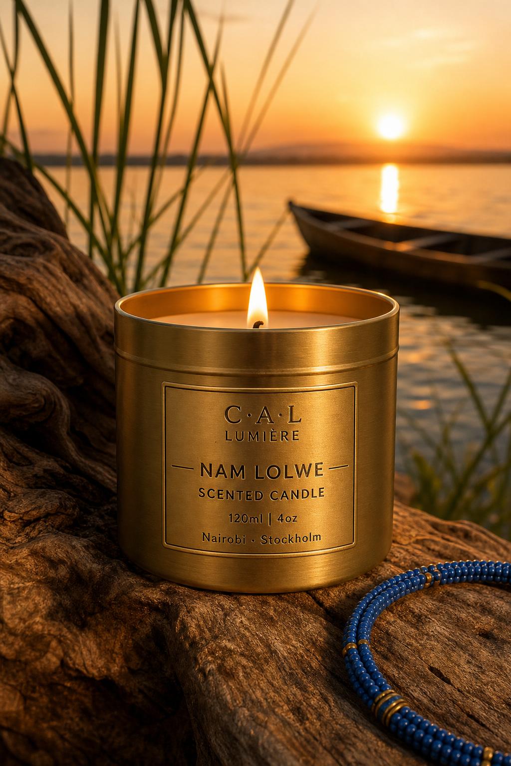 Nam Lolwe C.A.L. Lumière Scented Candle.