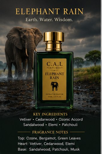 Elephant Rain Earth. Water. Wisdom.