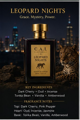 Leopard Nights Grace. Mystery. Power.