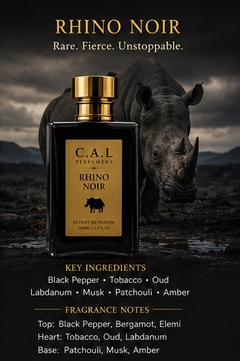 Rhino Noir Rare. Fierce. Unstoppable.